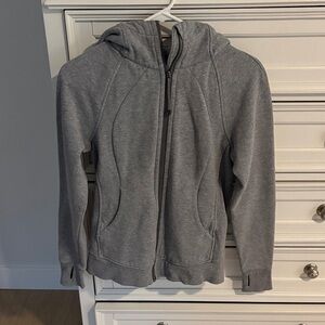 Lululemon Athletica Gray Scuba Hoodie